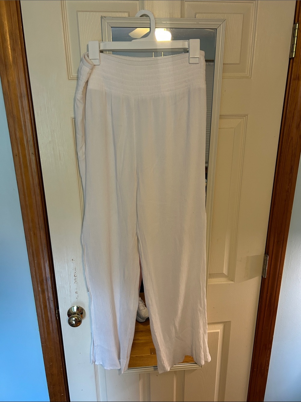 Kona Sol White Wide Leg Pants